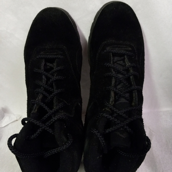 Mountain Gear Ankle Boots Black Suede Leather Size 6M - Picture 4 of 6